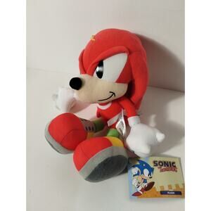 Sonic The Hedgehog Classic Knuckles 10" Plush Great Eastern Entertainment